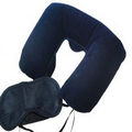 3 Piece Travel Set - Neck Pillow/ Eye Mask/ Ear Plugs